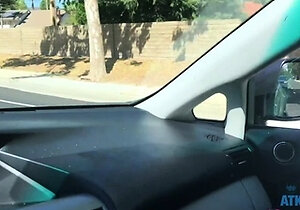 Amateur Teen Blowjob Under the Cover