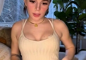 Teen Cute Italian Brunette Solo At