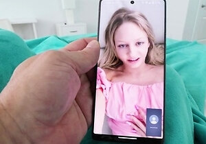 Amateur blonde teen sucks dick in hot pov blowjob sex tape