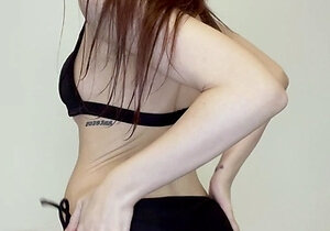 Webcam amateur Sexy teen touching her big tit