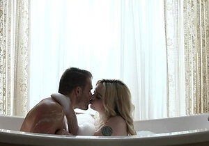 Lovely blonde teens sharing thick cock hardcore