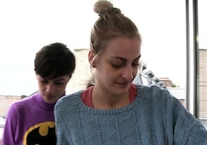 Party teens fingering and licking pussy in hd