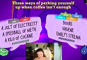 Horny amateur web cam teen girl takes a toy deep inside