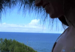 Amateur teen fucked outdoors