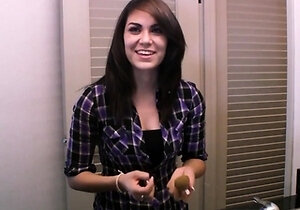 Amateur Teen Fingering Her Tight Pussy