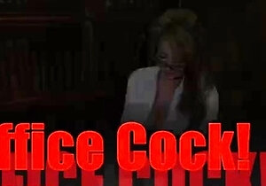 Red-XXX - Lynda Leigh And Red Office Cock