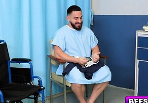 Lucky patient fucks these three hot doctors