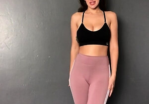 Awesome Teen With Big Boobs Dildo Masturbation