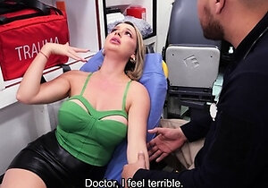 Emily Thorne Fucks Doctor In Ambulance