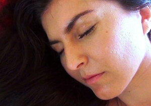 Small titted brunette amateur anal nailed at home