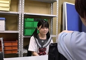 Japanese teens pussy toying