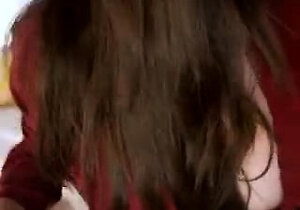 Shy brunette homemade amateur webcam teen