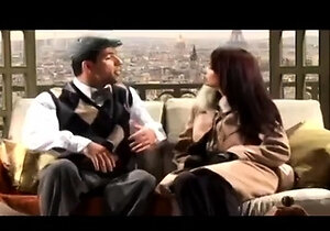 Small titted brunette teen fingering on the bed