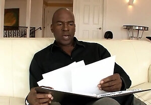 Skinny Black Teen Seduce Monster Cock Friend Of Step-mom To