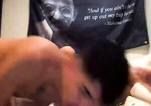 Horny American latina teen gets creampie after hard pounding