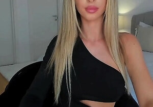 Pretty Blonde Teen Uses Fingers And Toys On Her Juicy Snatch