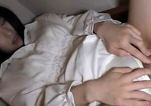 Japanese teen toyed and creampied