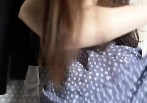 Small titted babe toys her pussy on webcam