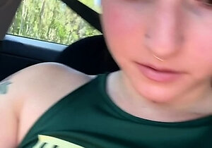 Busty brunette solo masturbation