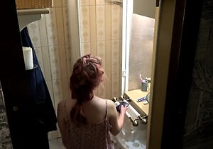 spying on my small breasted stepdaughter 18