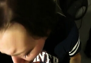 Awesome student blowjob