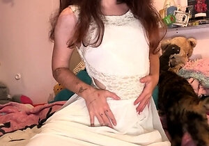 Teen Cute Italian Brunette Solo At