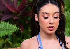 Violet Gems and Violet Ray fucks stepdads