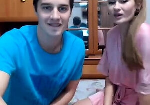 Amateur teen Blowjob with hardcore drilling