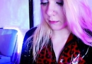 Nude Girl walking in an abandoned campsite