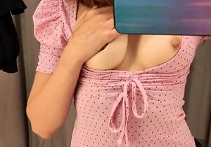 Small titted teen from EU masturbating