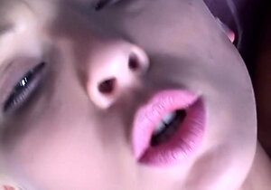 Amateur teen Blowjob with hardcore drilling