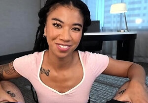 ManoJob Ameena Green Fitness Dick In Her Hands FA