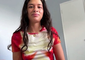 Slutty Tiny Latina Upset That Her Tinder Date Couldn't Last