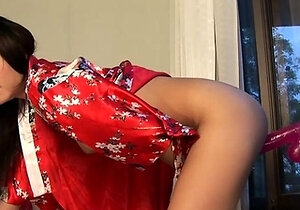 Kotomi Ishiokas Tight Japanese Teen Pussy Toyed