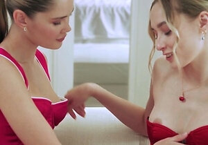 hot red and cute pink