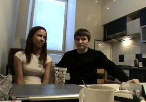 Pale amateur teen brunette Lynn Love