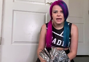 Sexy teen ebony solo toy masturbation