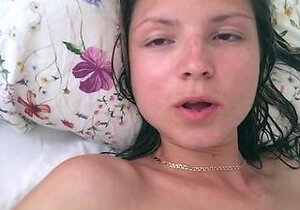 Cute blonde amateur webcam teen masturbating