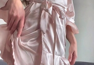 Small titted teen from EU masturbating