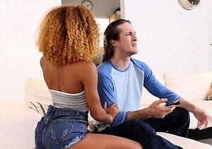 Jemeni loves it Anal Black and Ebony Bukkake Interracial POV