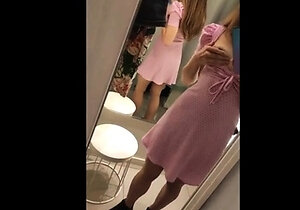 Small titted teen from EU masturbating