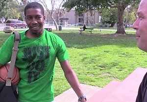 Jamie interracial teen blowjob