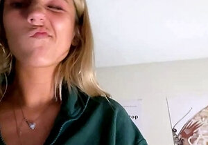 European Gorgeous Blonde Teen Gi
