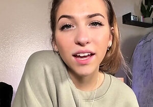 Rare nylon feet tease with sweet teen joi