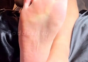 Exotic brunette hardcore foot fetish fuck