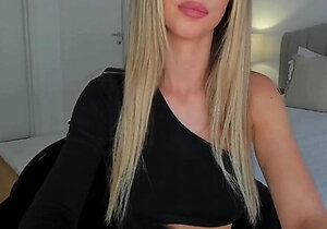 Pretty Blonde Teen Uses Fingers And Toys On Her Juicy Snatch