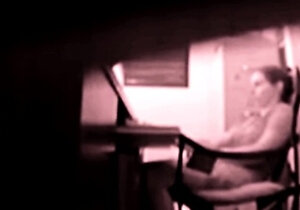 stepdaughter masturbates in my office