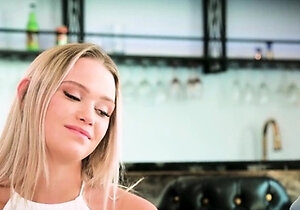 Chloe likes to massage and suck my cock