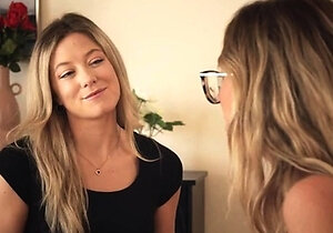 Busty MILF Addison Vodka and Petite Teen River Lynn Crave