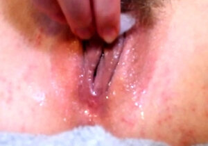 Petite small tit babe with perfect pussy masturbates